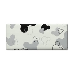 Mickey Mouse, Black, Classic, Cute, Disne Hand Towel