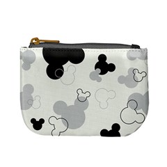 Mickey Mouse, Black, Classic, Cute, Disne Mini Coin Purse