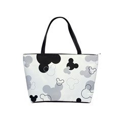 Mickey Mouse, Black, Classic, Cute, Disne Classic Shoulder Handbag