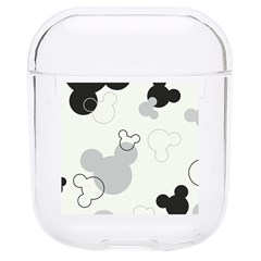 Mickey Mouse, Black, Classic, Cute, Disne Hard PC AirPods 1/2 Case