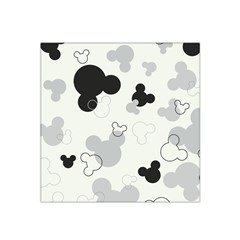 Mickey Mouse, Black, Classic, Cute, Disne Satin Bandana Scarf 22  x 22 