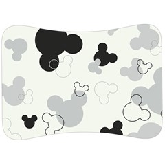 Mickey Mouse, Black, Classic, Cute, Disne Velour Seat Head Rest Cushion