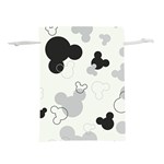 Mickey Mouse, Black, Classic, Cute, Disne Lightweight Drawstring Pouch (L) Front