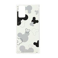 Mickey Mouse, Black, Classic, Cute, Disne Samsung Galaxy Note 20 TPU UV Case