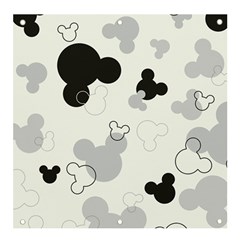 Mickey Mouse, Black, Classic, Cute, Disne Banner And Sign 4  X 4 