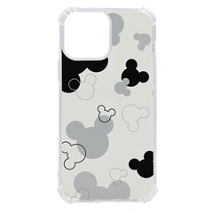 Mickey Mouse, Black, Classic, Cute, Disne iPhone 13 Pro Max TPU UV Print Case