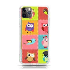 Owls Pattern, Abstract, Art, Desenho Iphone 11 Pro Max 6 5 Inch Tpu Uv Print Case by kyorashop23