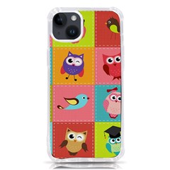 Owls Pattern, Abstract, Art, Desenho Iphone 14 Plus Tpu Uv Print Case by kyorashop23