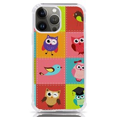 Owls Pattern, Abstract, Art, Desenho Iphone 13 Pro Max Tpu Uv Print Case by kyorashop23