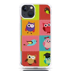 Owls Pattern, Abstract, Art, Desenho Iphone 13 Tpu Uv Print Case by kyorashop23