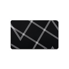 Stripes, Zigzag Magnet (name Card)