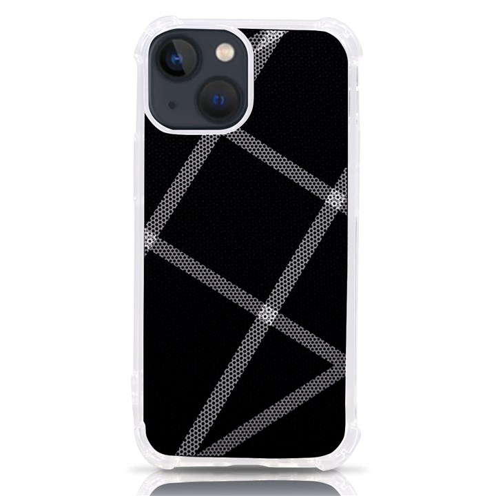 Stripes, Zigzag iPhone 13 mini TPU UV Print Case