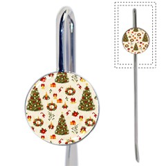 Christmas Pattern, Pattern, Christmas, Trees Book Mark