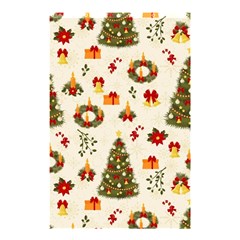 Christmas Pattern, Pattern, Christmas, Trees Shower Curtain 48  x 72  (Small) 