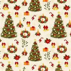 Christmas Pattern, Pattern, Christmas, Trees Play Mat (rectangle) by kyorashop23