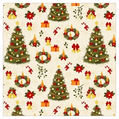 Christmas Pattern, Pattern, Christmas, Trees Lightweight Scarf  by kyorashop23