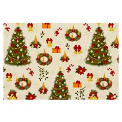 Christmas Pattern, Pattern, Christmas, Trees Banner and Sign 6  x 4 