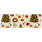 Christmas Pattern, Pattern, Christmas, Trees Banner and Sign 12  x 4  Front