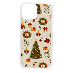 Christmas Pattern, Pattern, Christmas, Trees iPhone 13 mini TPU UV Print Case