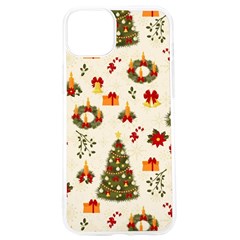 Christmas Pattern, Pattern, Christmas, Trees Iphone 15 Pro Tpu Uv Print Case