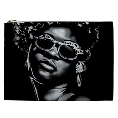 Afro Beauty Woman Portrait (ai+human) Cosmetic Bag (xxl)