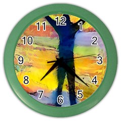 0puqax 5bc0f2c5aa3bac2a5daad371a1f5dbd688e78ba5 V1 Color Wall Clock by Lucianodenobrega