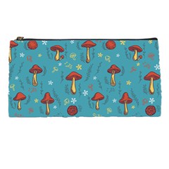 Whimsical Mushroom Pattern Pencil Case by Drawde