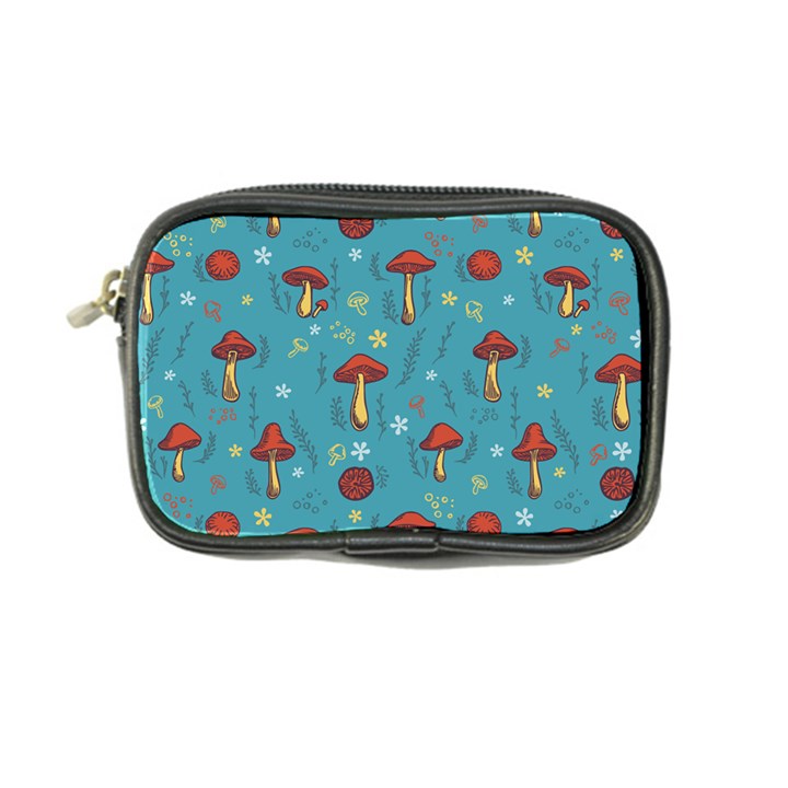 Whimsical Mushroom pattern Coin Purse