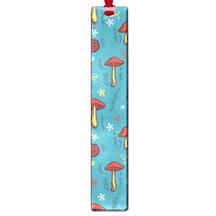 Whimsical Mushroom Pattern Large Book Marks by Drawde