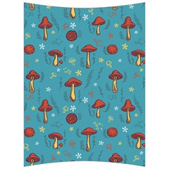 Whimsical Mushroom Pattern Back Support Cushion