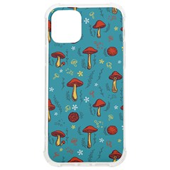 Whimsical Mushroom Pattern Iphone 12/12 Pro Tpu Uv Print Case by Drawde