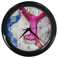 900 Luciano 897116 60697 V1 V1 Wall Clock (black) by Lucianodenobrega