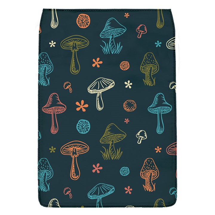 Whimsical Mushrooms pattern Removable Flap Cover (S)