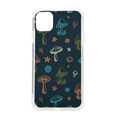 Whimsical Mushrooms pattern iPhone 11 TPU UV Print Case