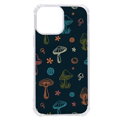 Whimsical Mushrooms pattern iPhone 13 Pro Max TPU UV Print Case