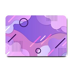 Colorful Labstract Wallpaper Theme Small Doormat by Apen