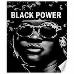 Black Power Afro Beauty Woman Portrait (ai+human) Canvas 20  X 24 