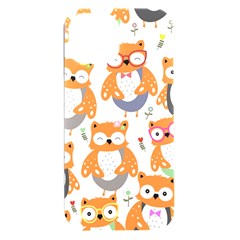 Cute Colorful Owl Cartoon Seamless Pattern Iphone 15 Plus Black Uv Print Pc Hardshell Case by Apen