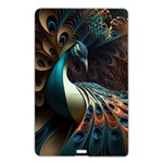 Colorful Peacock Bird Feathers Name Card Style USB Flash Drive Front