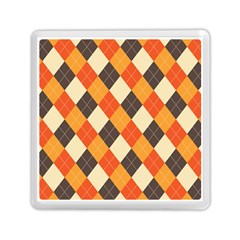 Halloween Argyle Pattern  Memory Card Reader (square) by Safari