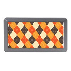 Halloween Argyle Pattern  Memory Card Reader (mini) by Safari