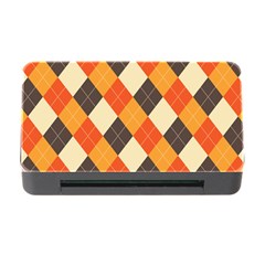 Halloween Argyle Pattern  Memory Card Reader With Cf by Safari