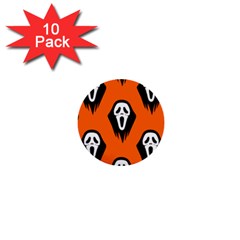 Halloween Party  1  Mini Buttons (10 Pack)  by Safari