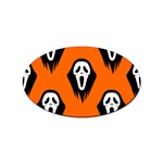 Halloween party  Sticker Oval (10 pack) Front