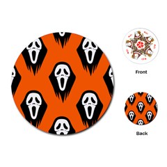 Halloween Party  Playing Cards Single Design (round)