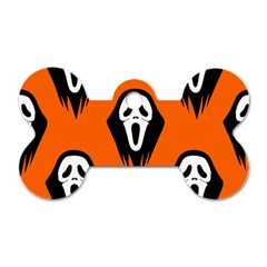 Halloween Party  Dog Tag Bone (two Sides) by Safari