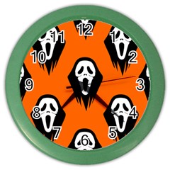 Halloween Party  Color Wall Clock by Safari