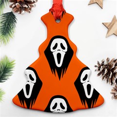 Halloween Party  Christmas Tree Ornament (two Sides)