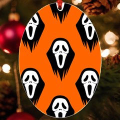 Halloween Party  Uv Print Acrylic Ornament Oval by Safari