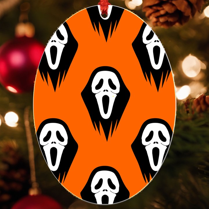 Halloween party  UV Print Acrylic Ornament Oval